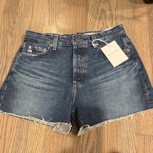 AG Alexxis Denim Blue Women's Shorts sz 28 NWT